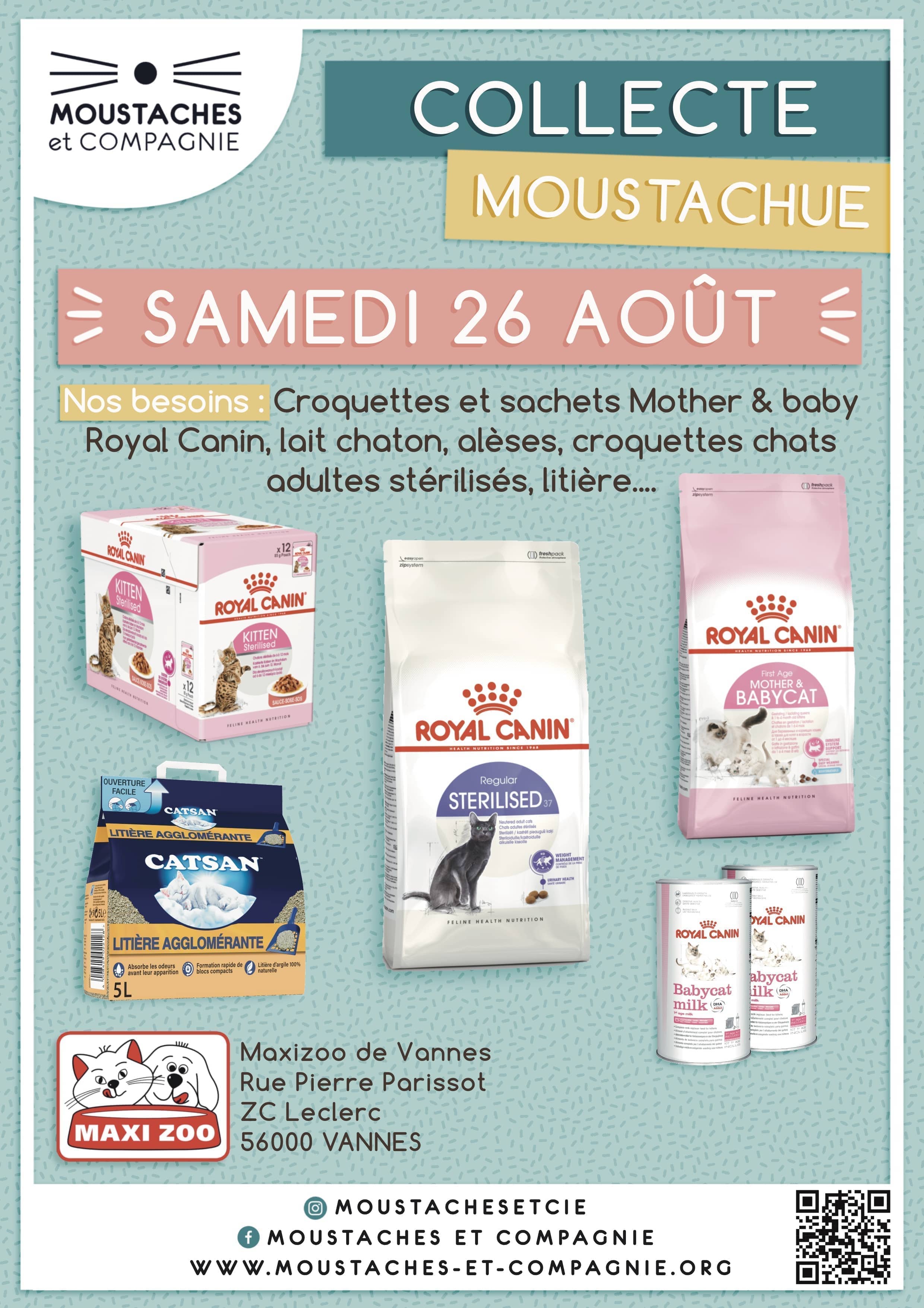 Collecte Vannes - Août 2023